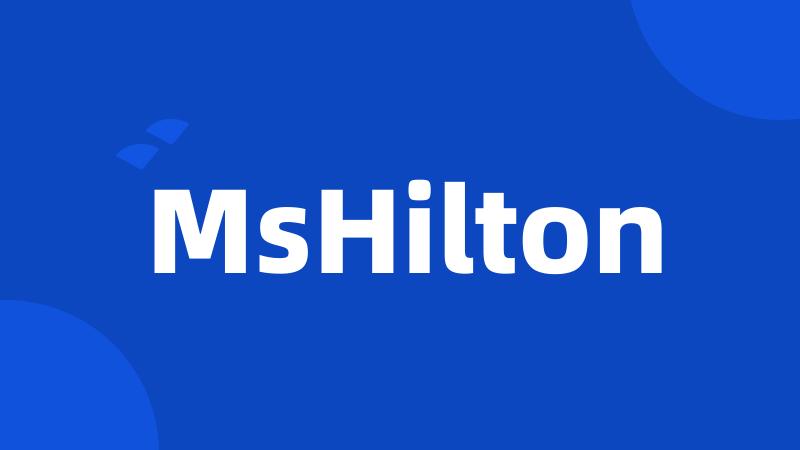 MsHilton