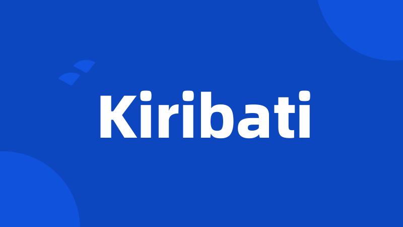 Kiribati