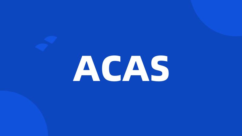 ACAS