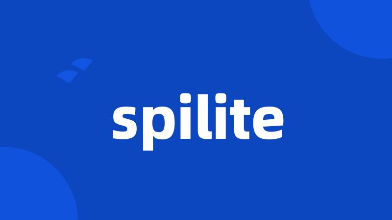 spilite