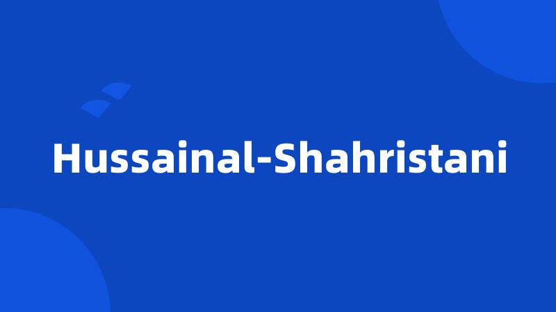 Hussainal-Shahristani