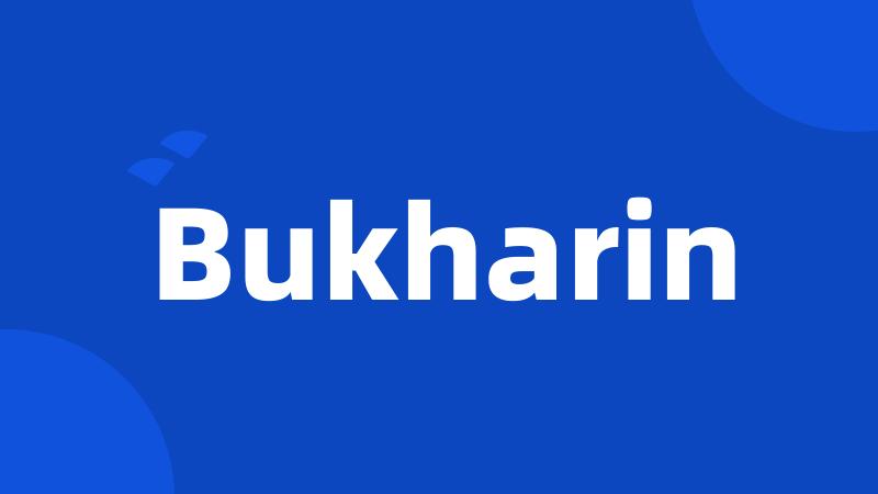 Bukharin