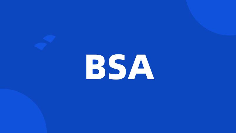 BSA