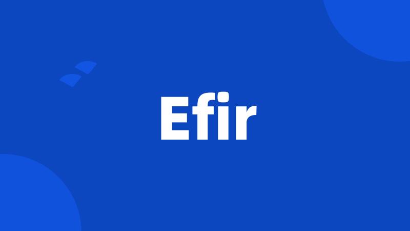 Efir