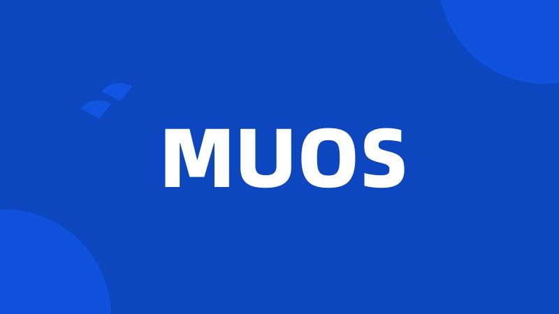 MUOS