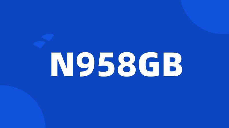 N958GB
