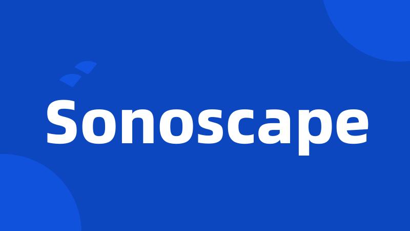 Sonoscape