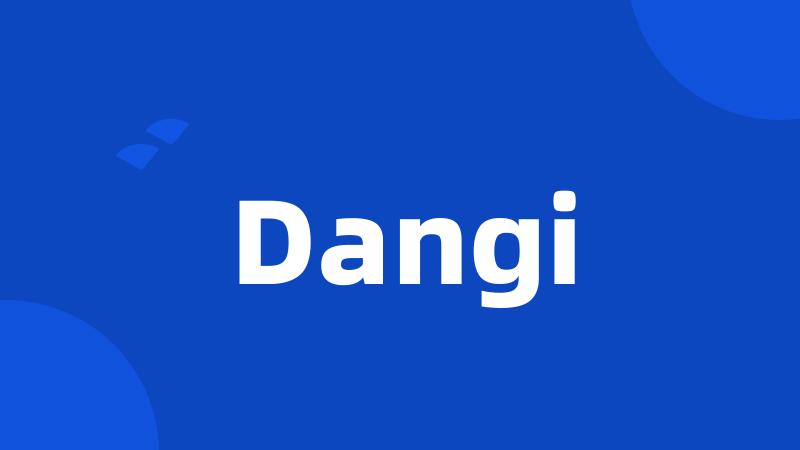 Dangi