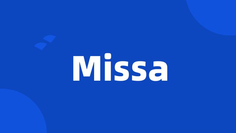 Missa