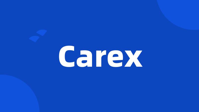 Carex