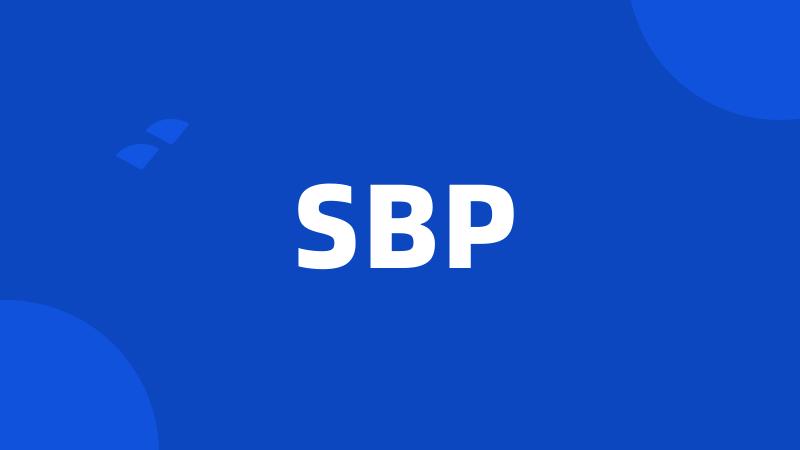 SBP