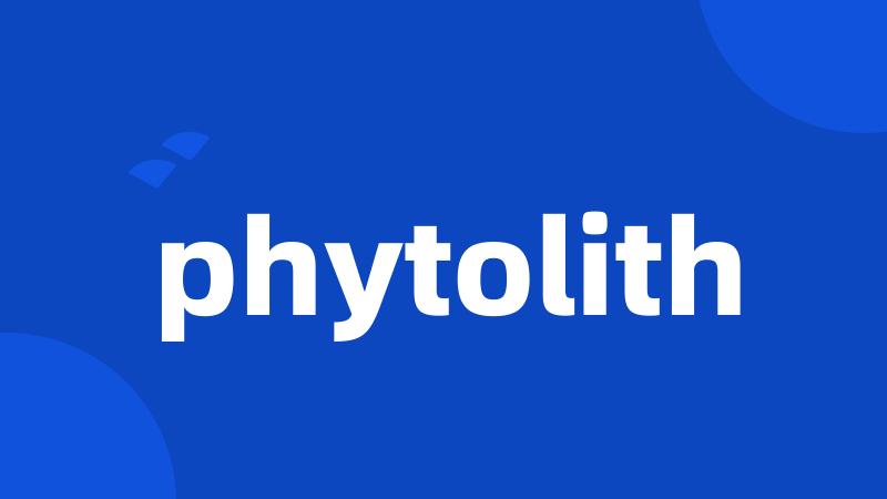 phytolith