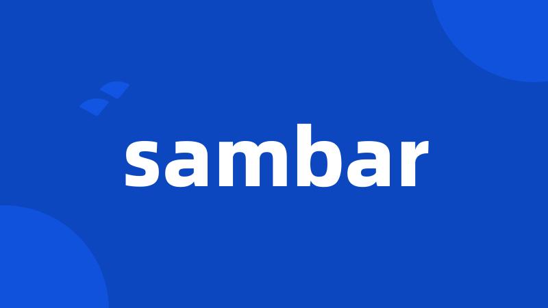 sambar