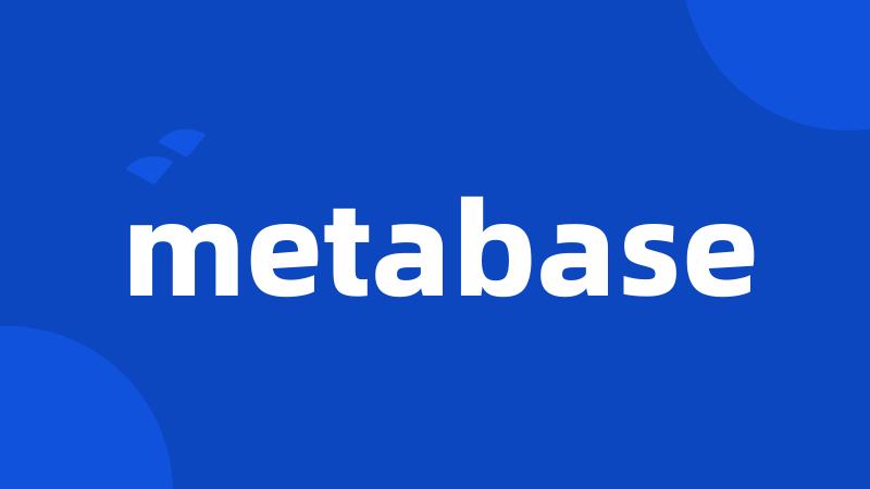 metabase