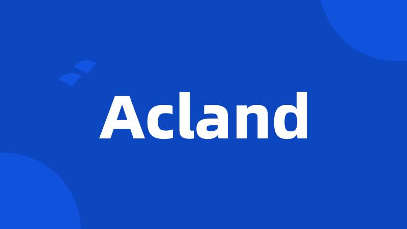 Acland