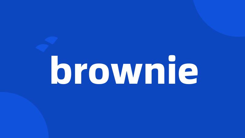 brownie