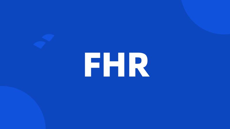 FHR