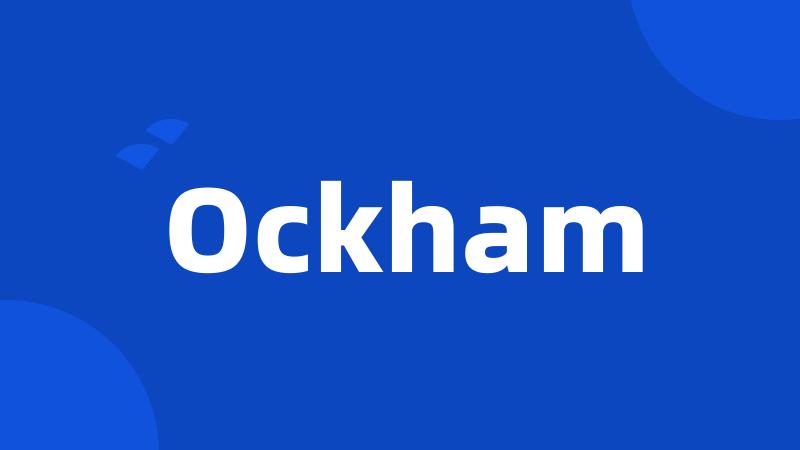 Ockham