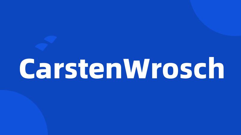 CarstenWrosch