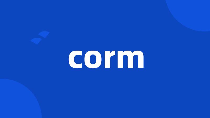 corm