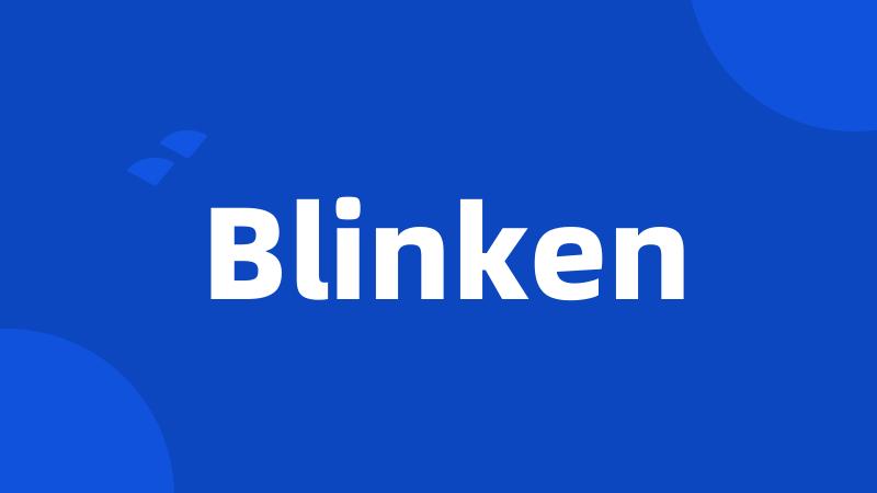 Blinken