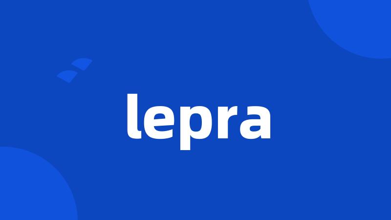 lepra