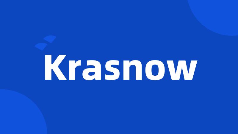 Krasnow