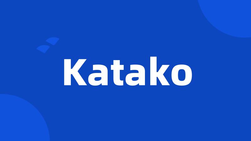 Katako
