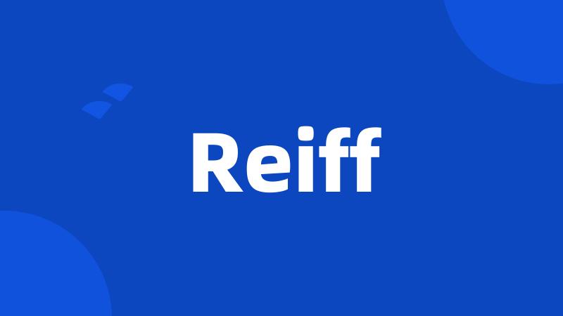 Reiff