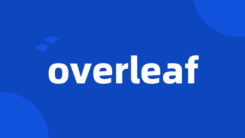 overleaf