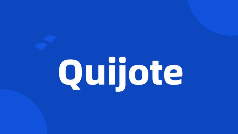 Quijote