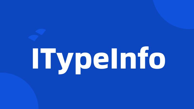 ITypeInfo