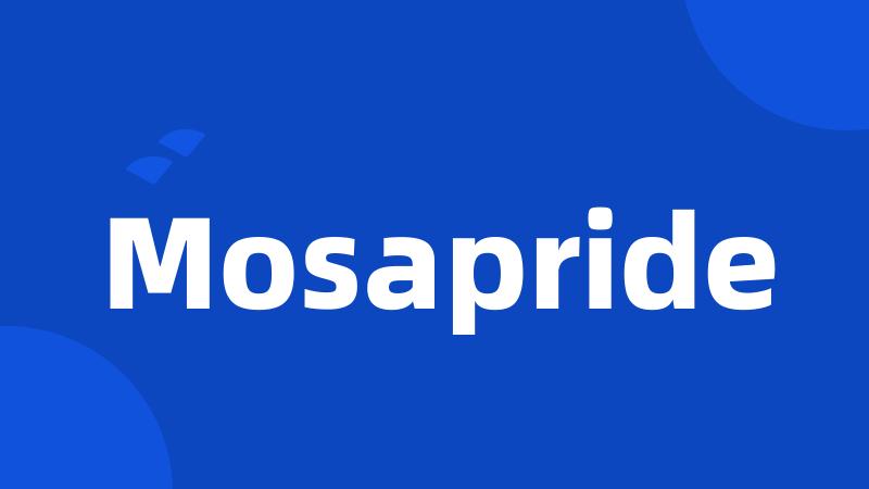 Mosapride