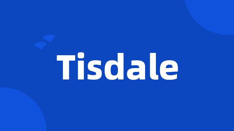 Tisdale