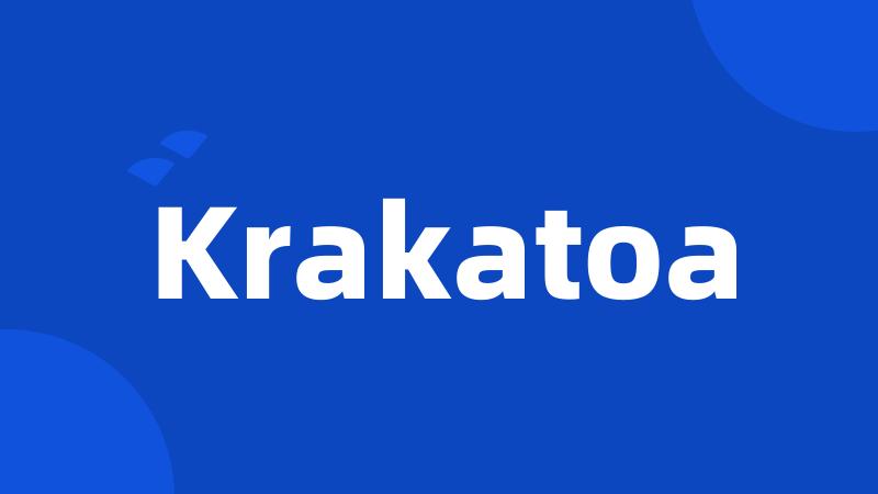 Krakatoa