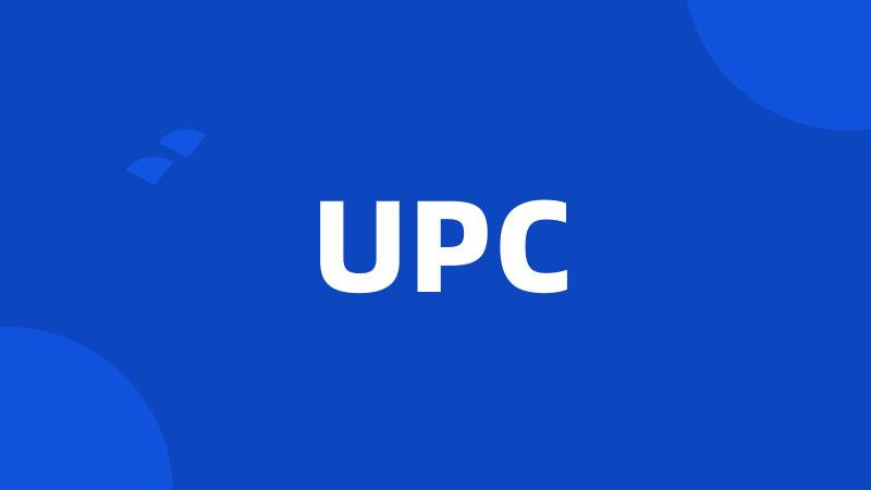 UPC