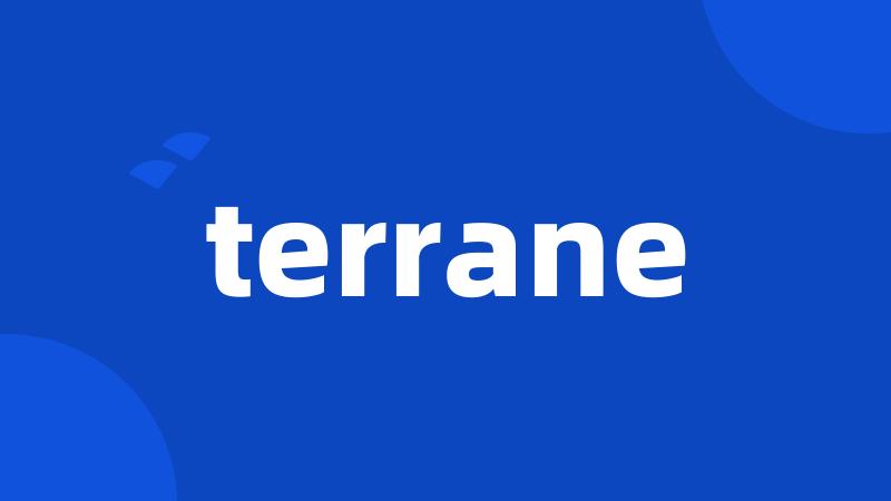 terrane