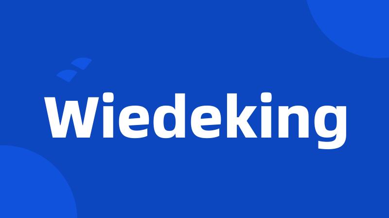 Wiedeking