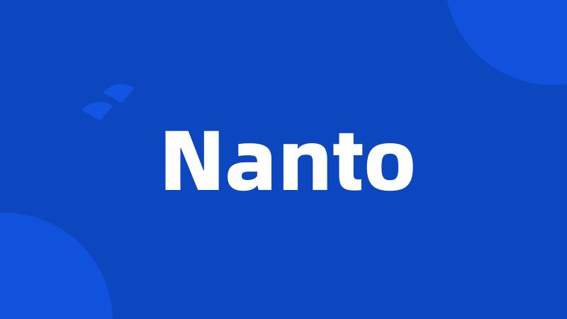 Nanto