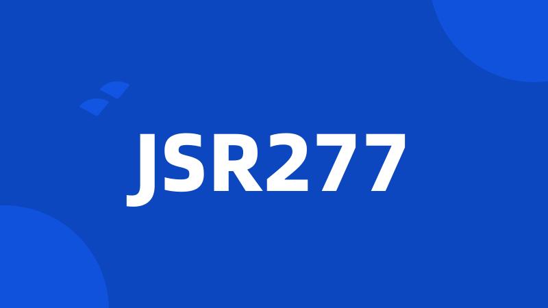 JSR277