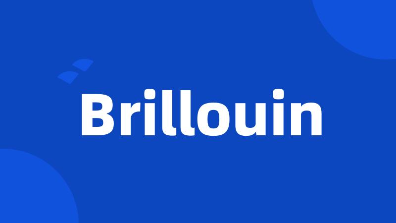 Brillouin