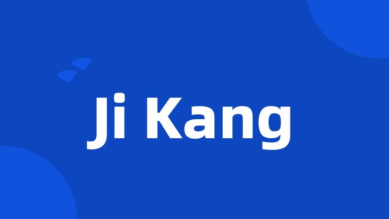 Ji Kang