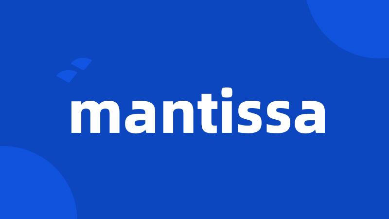 mantissa