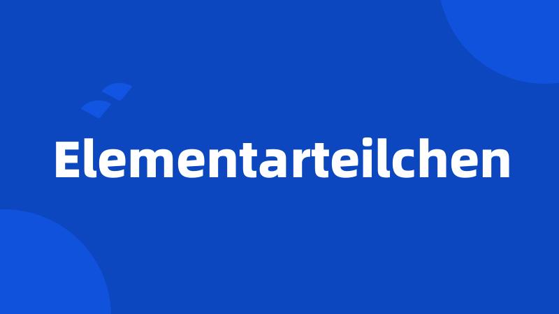 Elementarteilchen