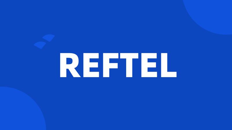 REFTEL