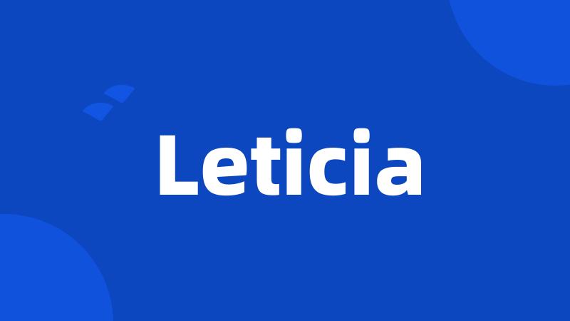 Leticia