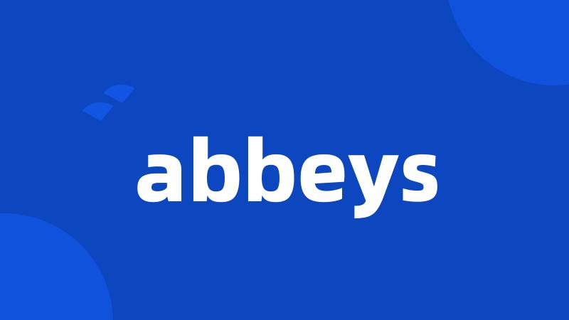 abbeys