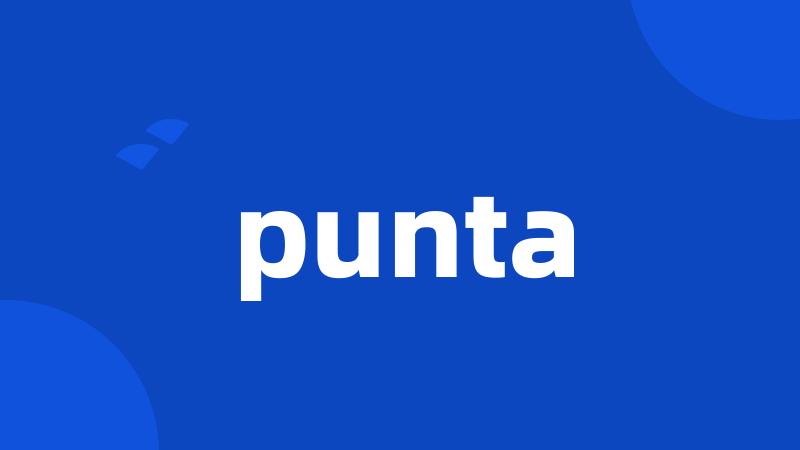 punta