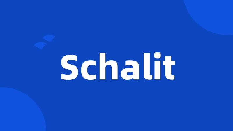 Schalit