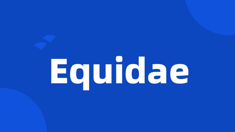 Equidae